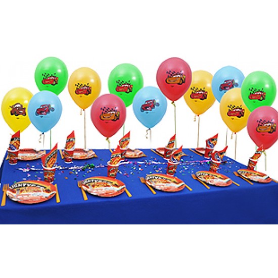 10 Kişilik World Of Cars Ekonomik Set