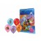 100lü 4+1 Winnie The Pooh Karışık Pastel Renk Balon