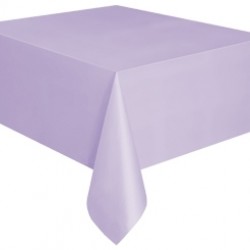 135x275 Açık Violet Pastel Masa Örtüsü