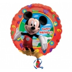 18 İnç Mickey Club House Birthday Folyo Balon