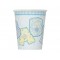 180-200cc boyutunda 8 tane Baby Blue Stitching Bardak 