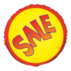 18 inç Sale Folyo Balon