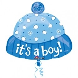 18 inç Shape Its a Boy Hat Paketli Folyo Balon