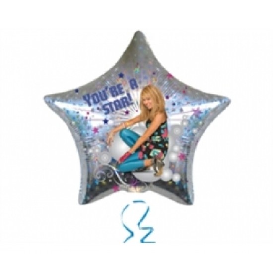 19 İnç Hannah Montana You Are A Stars Folyo Balon