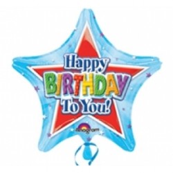 19 İnç Shining Birthday Folyo Balon
