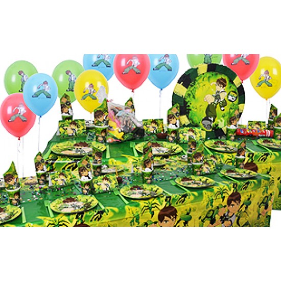 20 Kişilik Ben 10 Lüks Set