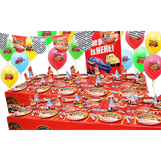 20 Kişilik World Of Cars Süper Set