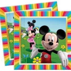 20 Adet 33x33 Cm. Mickey Renkler Kağıt Peçete