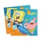 20 Adet 33x33 Cm. Sponge Bob Surfing Kağıt Peçete