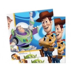 20 Adet 33x33 Cm. Toy Story 3 Kağıt Peçete