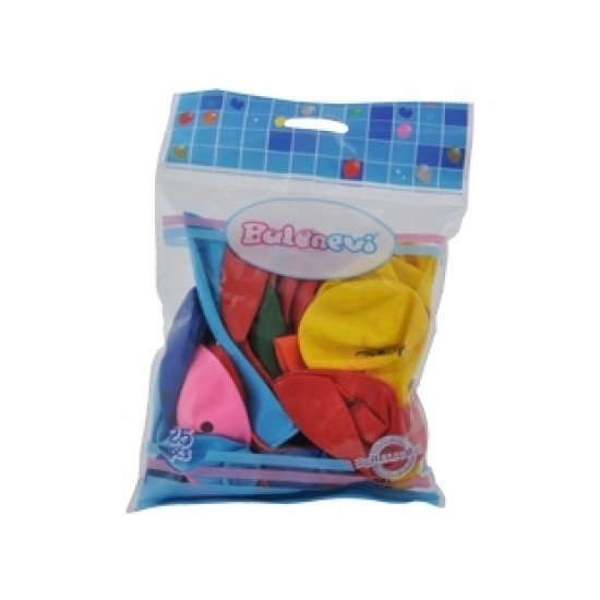 25li 4+1 Mickey Baskılı Pastel Renk Balon