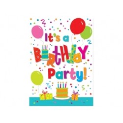 8 Adet Birthday Jamboree Davetiye