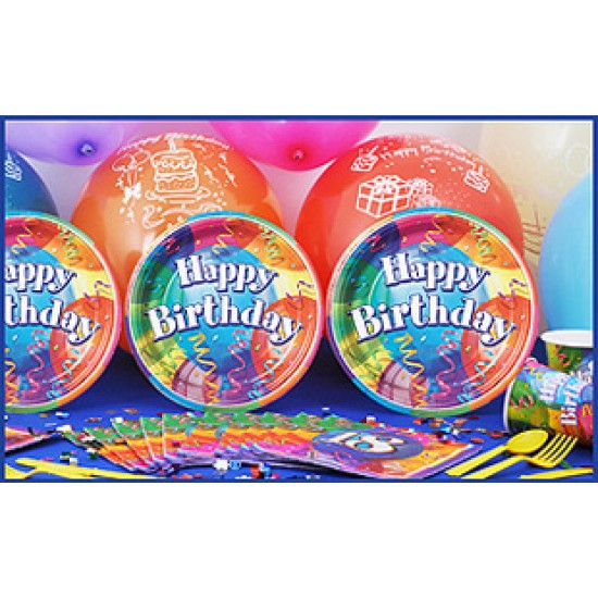 8 Kişilik Brilliant Birthday 18 Yaş Ekonomik Set
