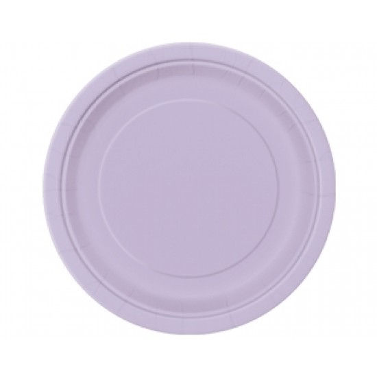 8li 23 cm Açık Violet Pastel Tabak