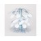 Baby Blue Stitching Püsküllü Mini Süs