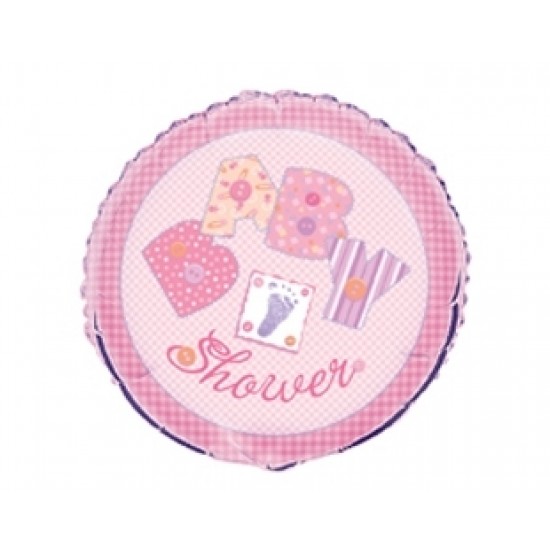Baby Pink Stitching Folyo Balon