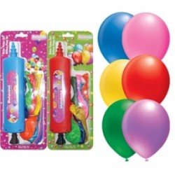 Doğum Günü İçin Balon Ve Pompa Seti