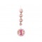 First Birthday Balloons Pink Asmalı İp Süs