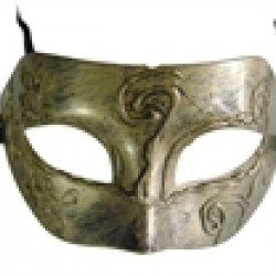 Siyah Gold Karışık Maske