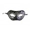 Siyah Silver Karışık Maske 