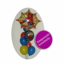 SpiderMan Uçan Balon Demeti