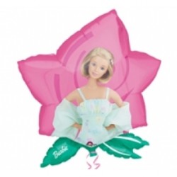 Super Shape Barbie Dreamtime Flower Folyo Balon