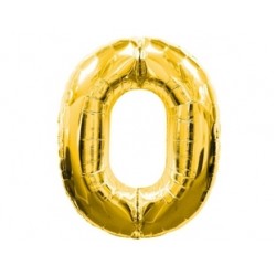 Supershape Gold 0 Numara Paketli Folyo Balon