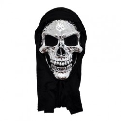 Tamamı Metal Kaplama Kurukafa Maske 2